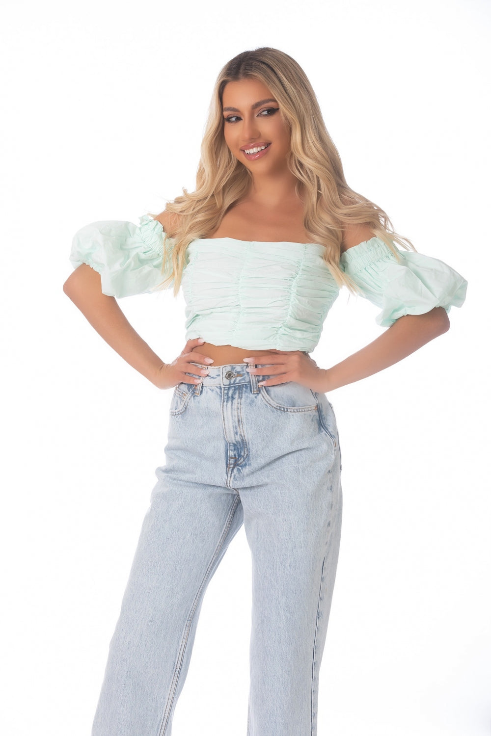 Top Crop Drape