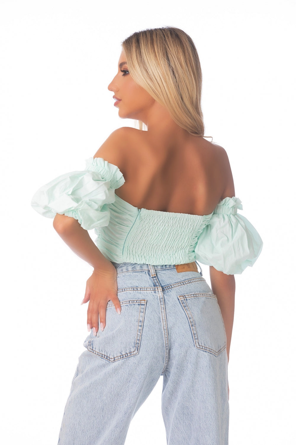 Top Crop Drape